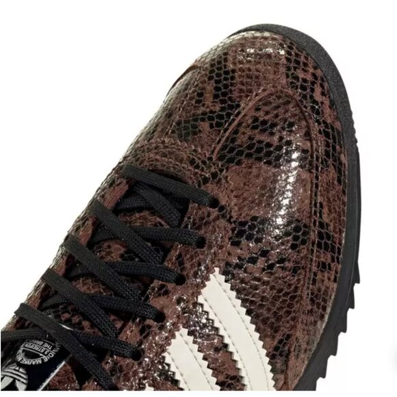NIB adidas Originals SL 72 – Preloved Brown Snakeskin | Core Black/Cream - Picture 7 of 11